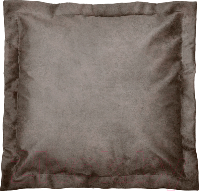 Подушка декоративная Сонум Энигма 45x45 (с кантом, шоколад)