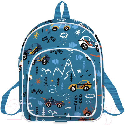 Детский рюкзак Creativiki Машинки / РДКР-М (синий)