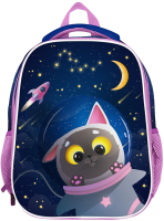 Школьный рюкзак Schoolformat Ergonomic Light 3 Space Cat РЮКЖКМБ-СПК (синий) - 