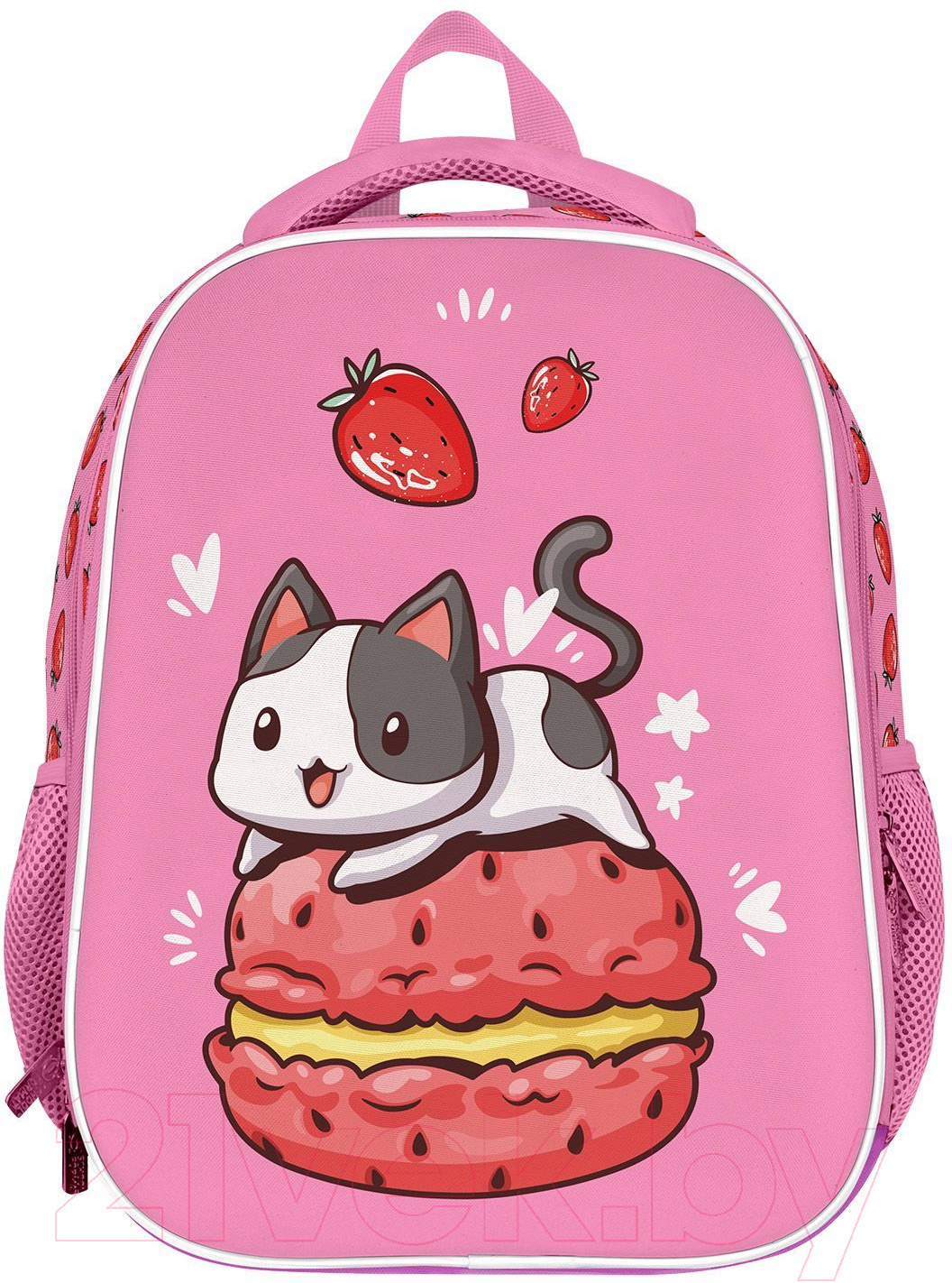 Школьный рюкзак Schoolformat Ergonomic Light 4 Strawberry Cat РЮКЖКМБ-СРК