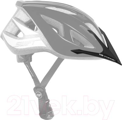 Защитный шлем FORCE Swift / 902892-F (L/XL, белый)