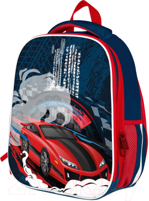 Школьный рюкзак Schoolformat Ergonomic Light 7 Red Ride РЮКЖКМБ-РРД (синий)