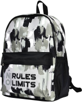Школьный рюкзак Schoolformat Soft No Rules РЮК-НРЛ (черный) - 