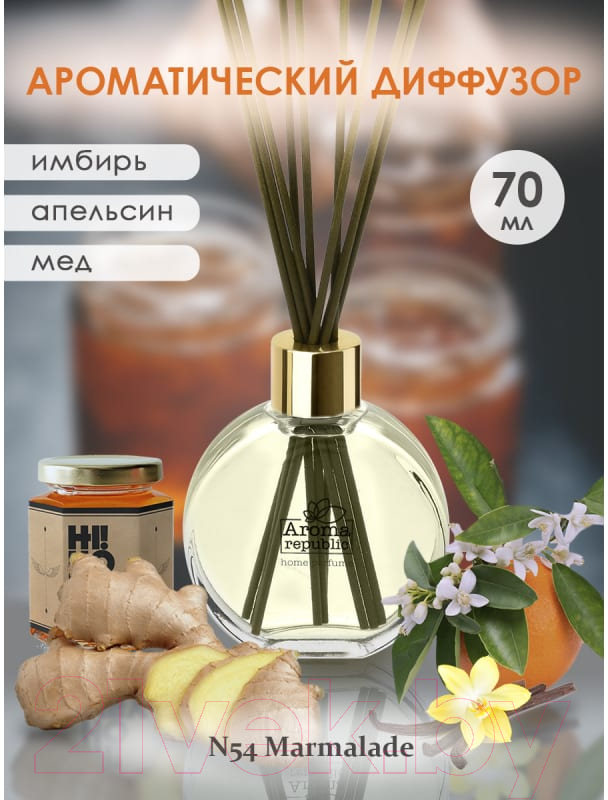 Аромадиффузор Aroma Republic Marmalade №54 / 93832