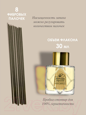 Аромадиффузор Aroma Republic Marshmallow №55 / 93805 (30мл)