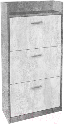 Тумба для обуви Артём-Мебель СН-100.07 (бетон спаркс лайт/бетон спаркс)