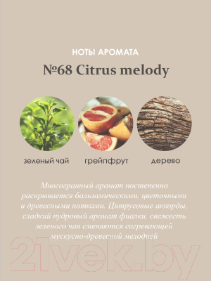 Аромадиффузор Aroma Republic Citrus Melody №68 / 93811 (30мл)
