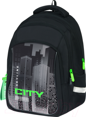 Школьный рюкзак Berlingo Comfort Mega City / RU09117