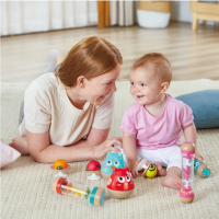 Набор погремушек Hape Бабочка, пчела, божья коровка / E0110_HP - 