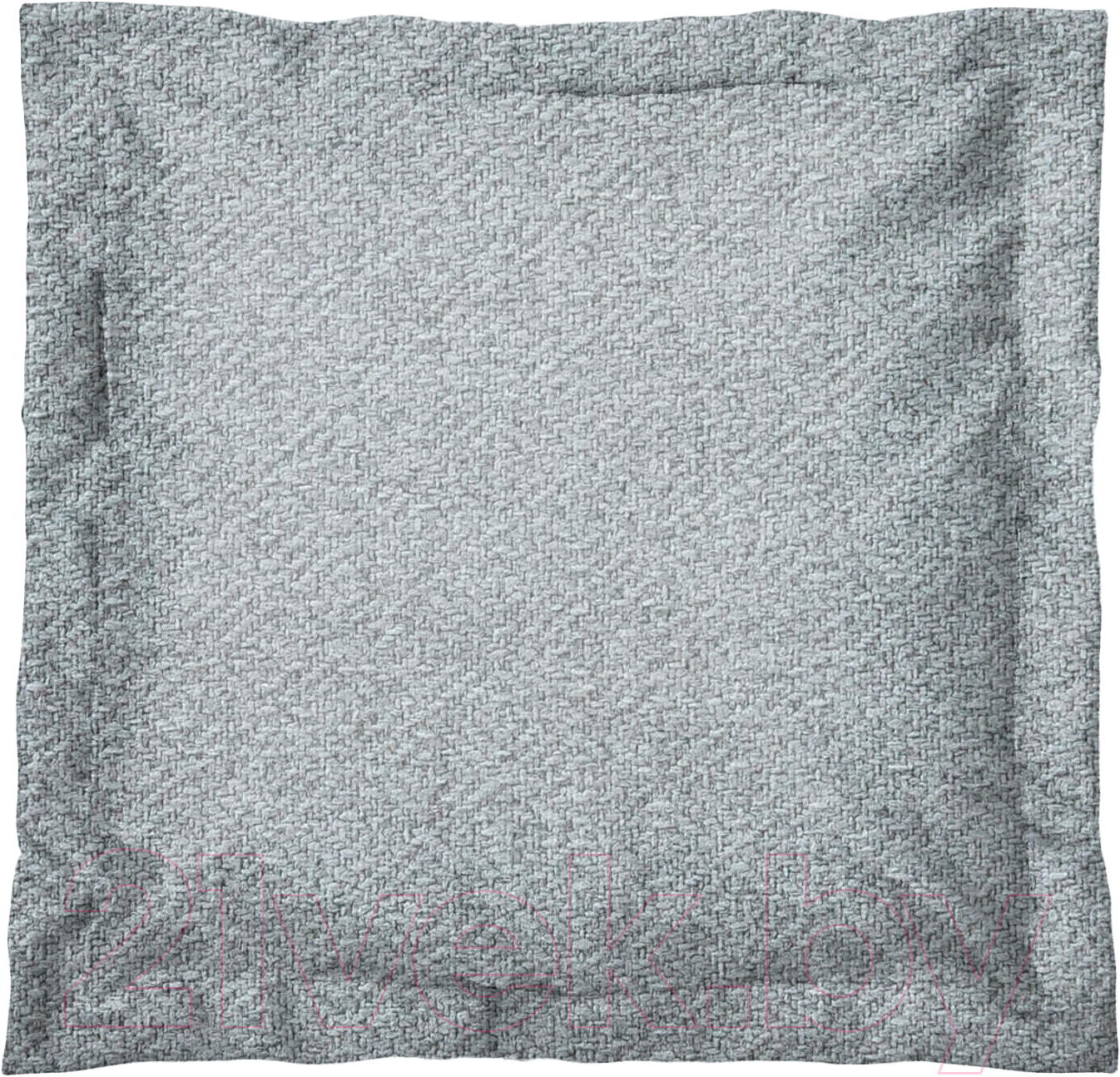 Подушка декоративная Сонум Рогожка 45x45 (с кантом, пепельный)