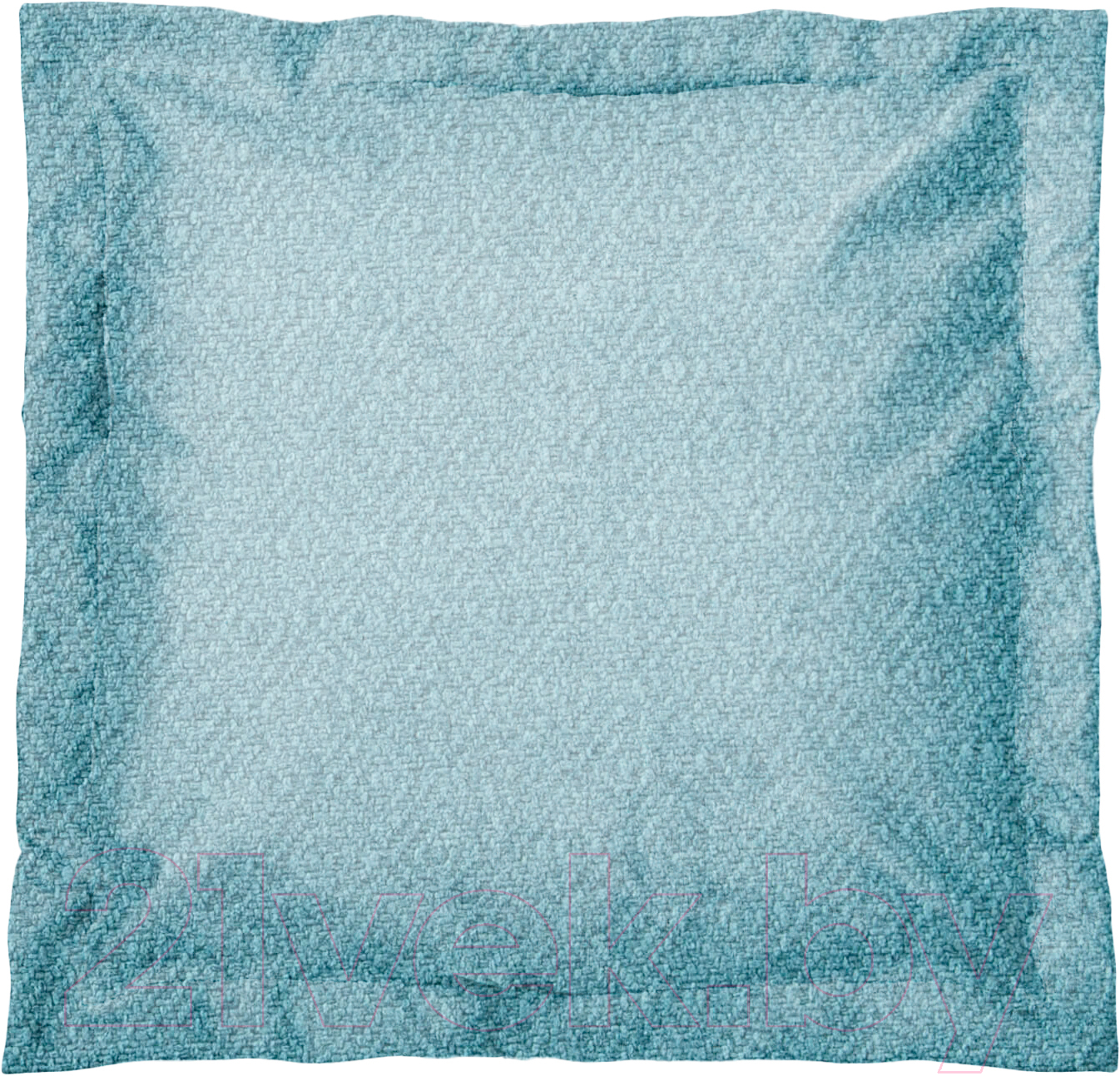 Подушка декоративная Сонум Рогожка 45x45 (с кантом, голубой)