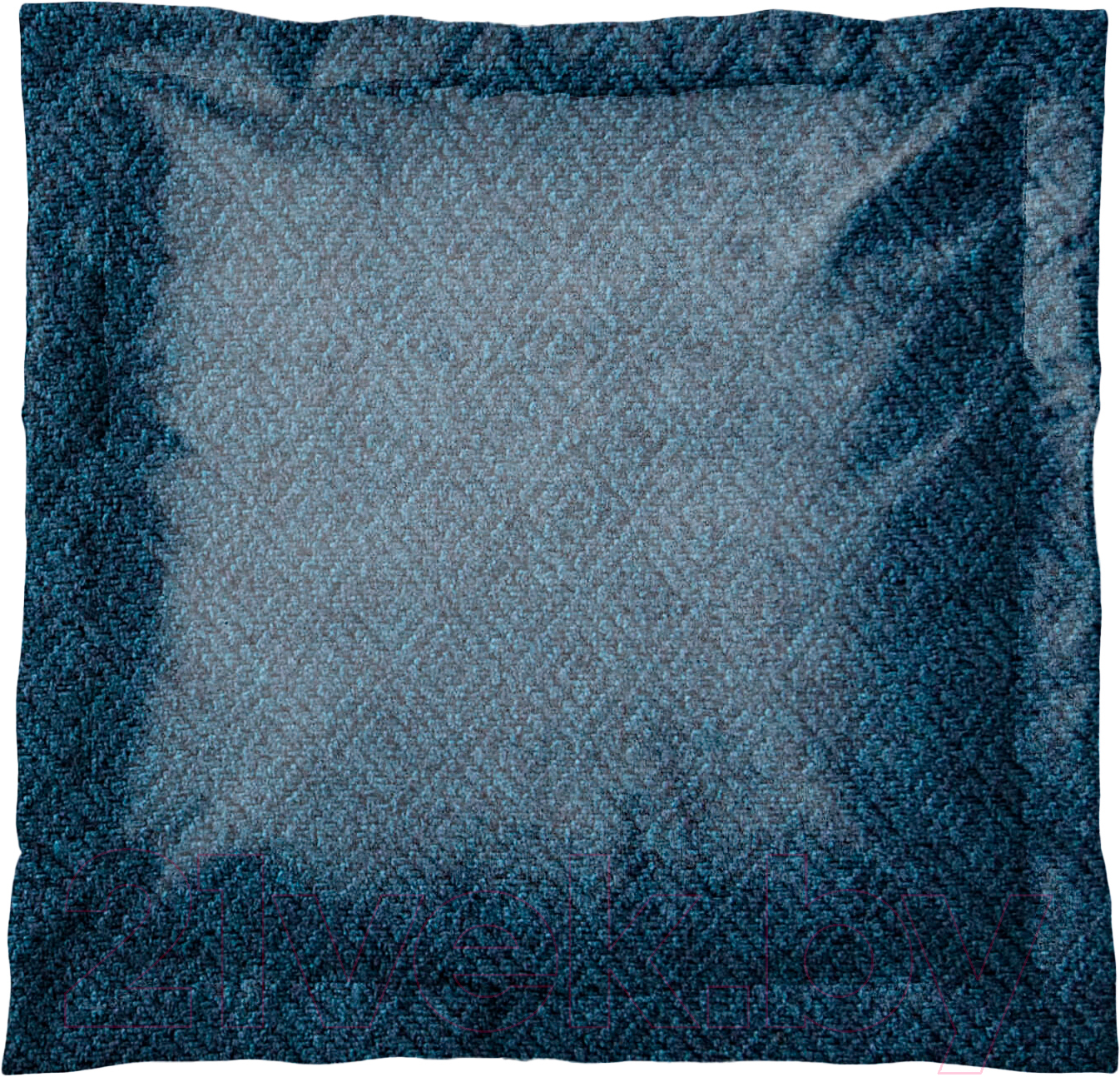 Подушка декоративная Сонум Рогожка 45x45 (с кантом, деним)