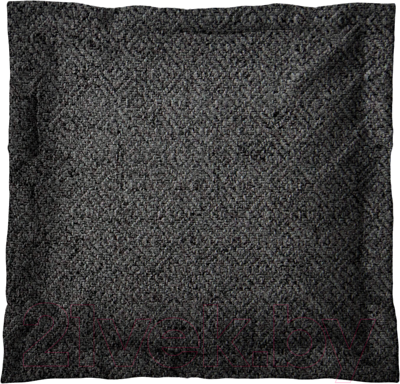 Подушка декоративная Сонум Рогожка 45x45 (с кантом, графитовый)