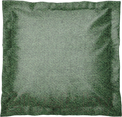 Подушка декоративная Сонум Рогожка 45x45 (с кантом, зеленый)