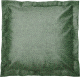 Подушка декоративная Сонум Рогожка 45x45 (с кантом, зеленый) - 