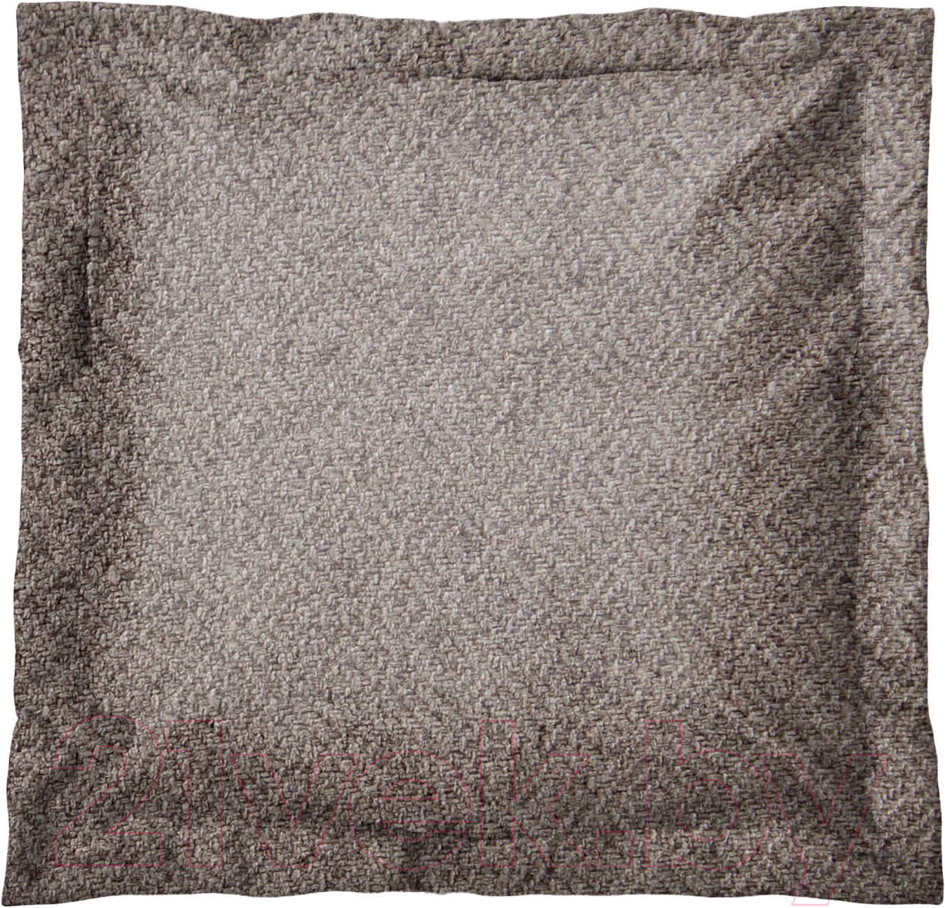 Подушка декоративная Сонум Рогожка 45x45 (с кантом, мокко)