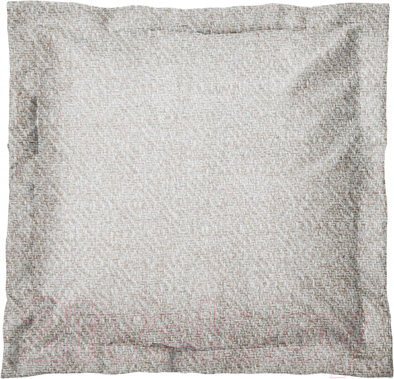 Подушка декоративная Сонум Рогожка 45x45 (с кантом, песочный)