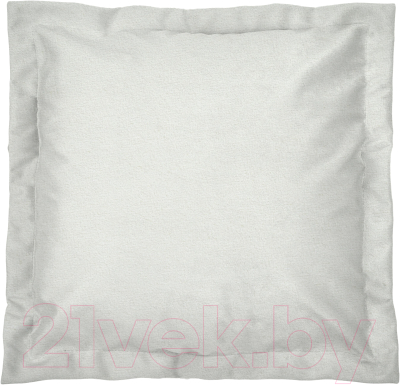 Подушка декоративная Сонум Тедди 45x45 (с кантом, кремовый)