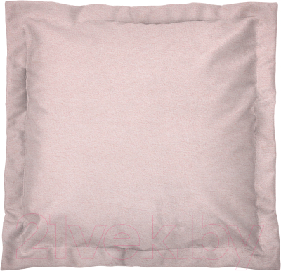 Подушка декоративная Сонум Тедди 45x45 (с кантом, розовый)
