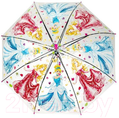 Зонт-трость Играем вместе Принцессы / UM50T-NPRS