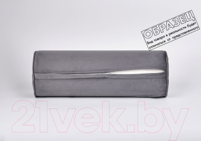 Подушка декоративная Сонум Бентли 17x70 (светло-серый)