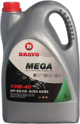 Моторное масло BravO Mega 10W40 SG/CD (5л)