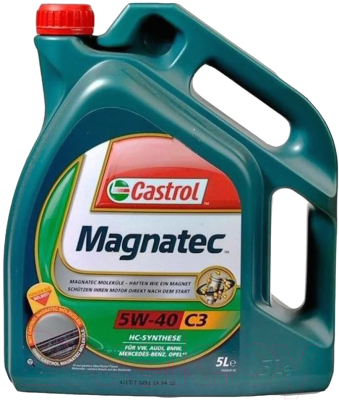 Моторное масло Castrol Magnatec 5W40 C3 / 15C9CA (4л)