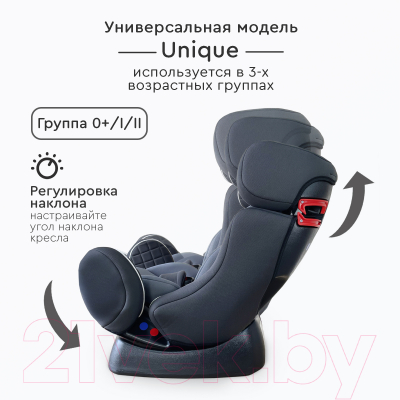 Автокресло Tomix Unique / DS-011 (темно-серый)