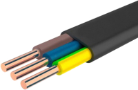 

Кабель силовой Ecocable, ВВГ-Пнг(А)-LS 3x2.5 ок (N / PE) - 0.66