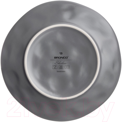 Набор столовой посуды Bronco Shadow / 577-189 (16пр, серый)