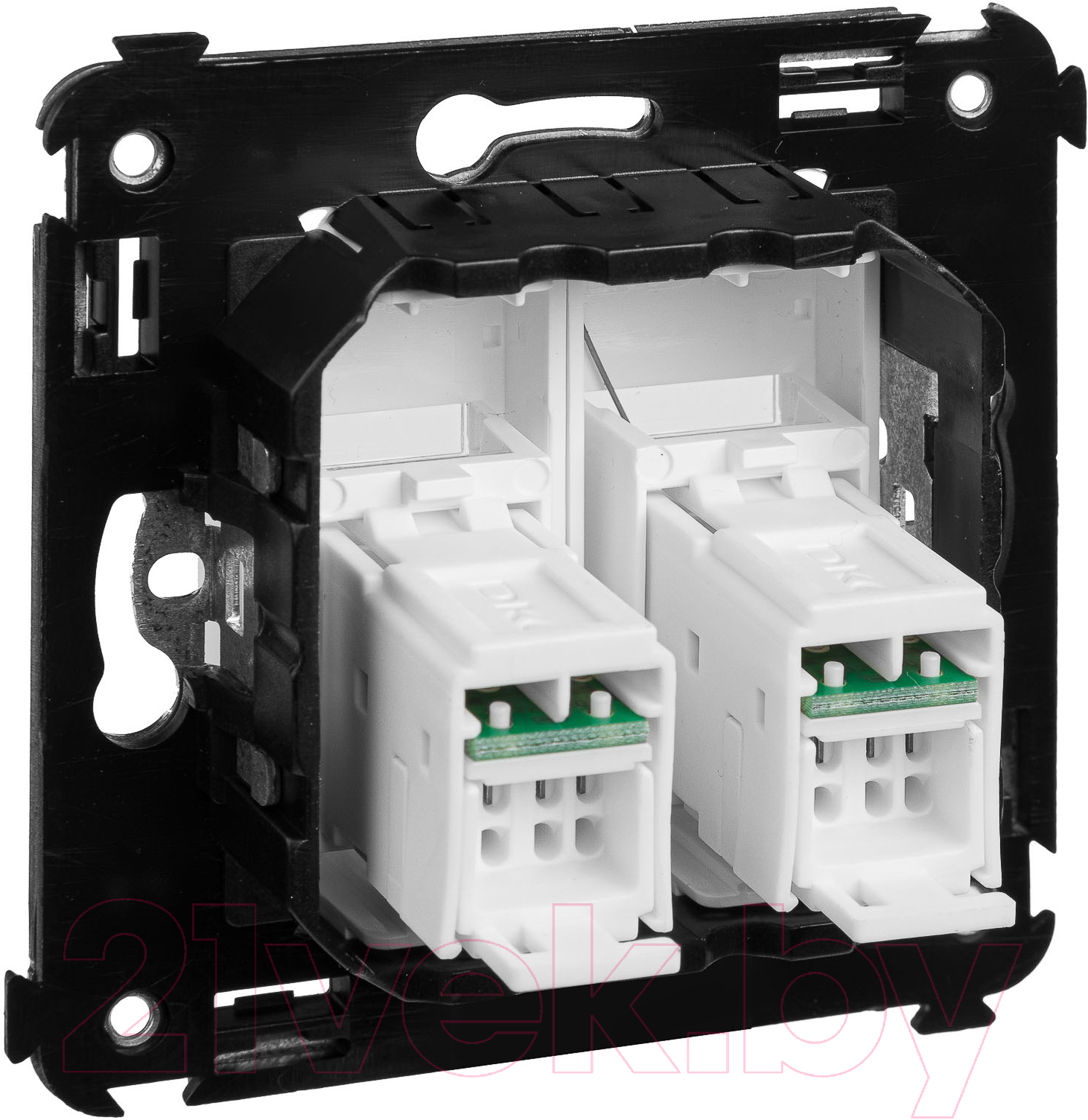 Розетка DKC Avanti RJ-45 / 4400294 (белое облако) — фото 4