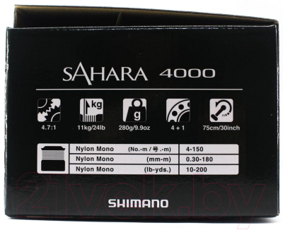 Изображение товара Катушка безынерционная Shimano Sahara 4000 FJ / SH4000FJ