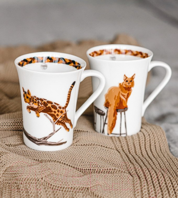 Кружка Hutschenreuther My Mug Collection Бенгальская кошка / 02048-727440-15505