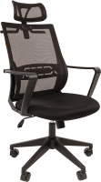 Кресло офисное Chairman 545 (ткань, черный) - 