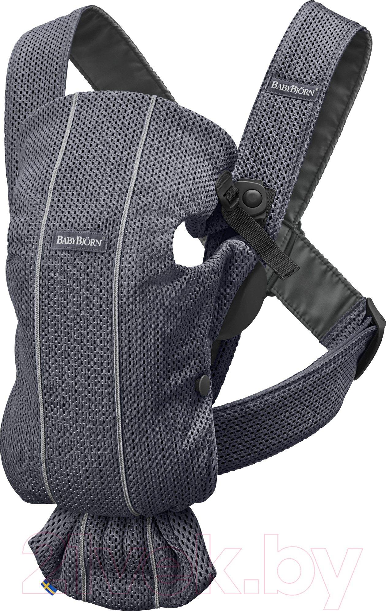 Сумка-кенгуру BabyBjorn Mini 3D Mesh Anthracite / 0210.13