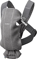 Сумка-кенгуру BabyBjorn Mini 3D Jersey Dark Grey / 0210.84 - 