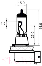 Автомобильная лампа SCT 202624