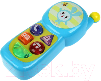 Развивающая игрушка Умка Телефон 4 кнопки. Малышарики / B1968342-R2