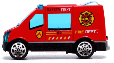 Набор игрушечных автомобилей Автоград Пожарная служба / 7779118