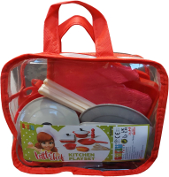 Набор игрушечной посуды Guclu Машенька в сумке / 5033 - 