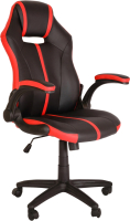 Кресло геймерское Меб-ФФ MF-609 (черный/красный) - 