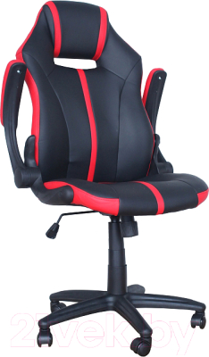 Кресло геймерское Меб-ФФ MF-609 (черный/красный)