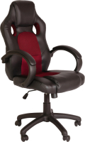 Кресло офисное Меб-ФФ MF-2008H (черный/красный) - 