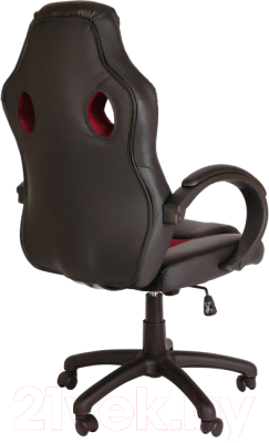 Кресло офисное Меб-ФФ MF-2008H (черный/красный)
