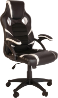 Кресло геймерское Меб-ФФ MF-2005 (черный/белый) - 