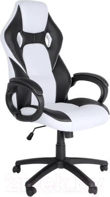 Кресло офисное Меб-ФФ MF-372 (черный/белый)