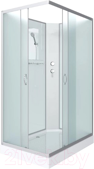 Душевая кабина Niagara NG-43285-14QBK 120x80x200 (матовое стекло)
