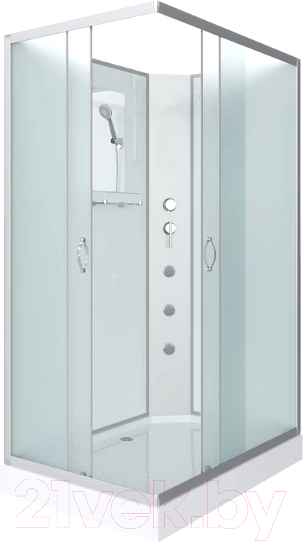 Душевая кабина Niagara NG-43285-14QBKG 120x80x200 (матовое стекло)