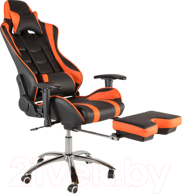 Кресло геймерское Меб-ФФ MFG-6001 (черный/оранжевый)
