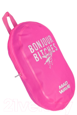 Спортивная сумка Mad Wave Wet Bag Bonjour Bitches (3л, розовый)